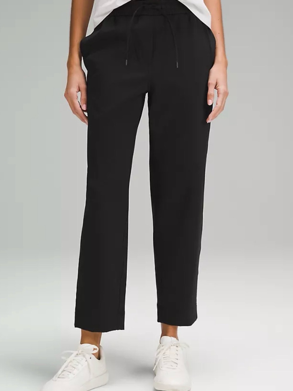 Lululemon tapered-leg mid-rise pant 7/8 length Luxtreme - L